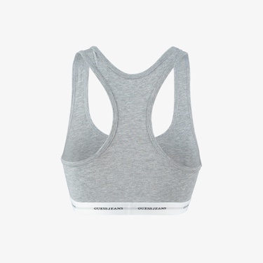  Guess Triangle Eco Cuddle Jersey Kadın Gri Sütyen