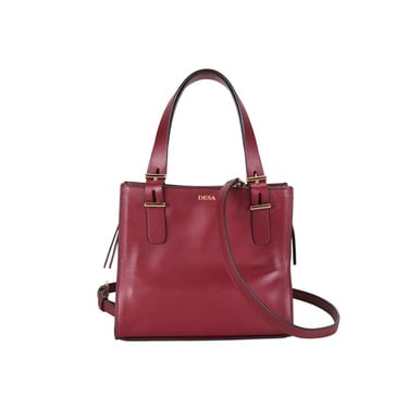  Seven Small Bordo Kadın Deri Omuz Çantası