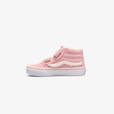  Vans Sk8-Mid Reissue V Sherpa Çocuk Pembe Sneaker
