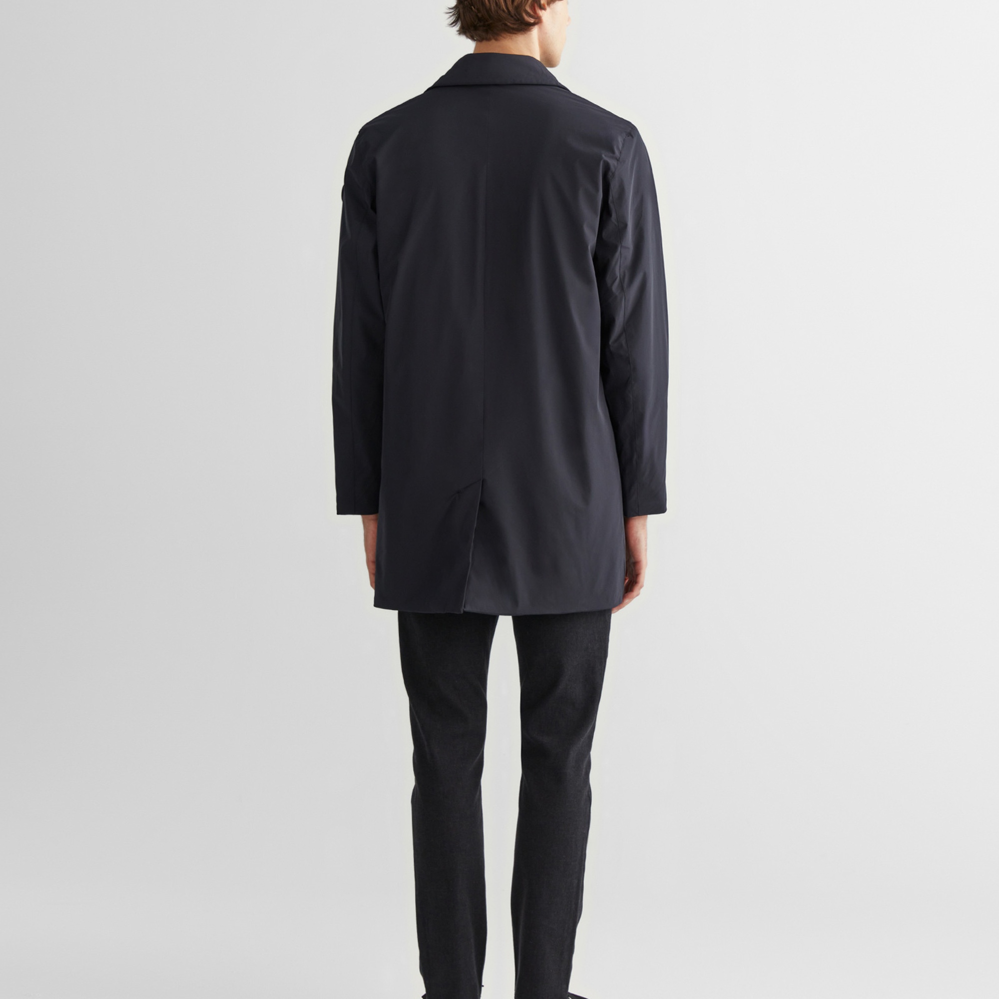 GANT Erkek Siyah Kapüşonlu Mont