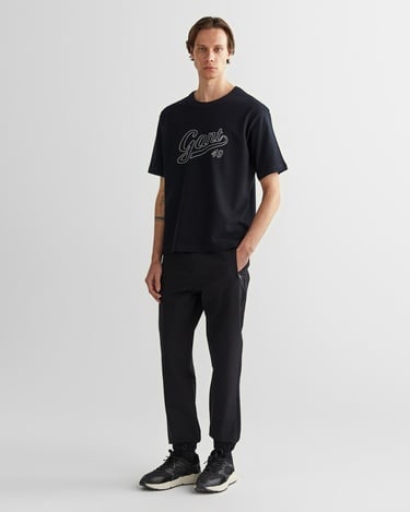  GANT Erkek Siyah Regular Fit Jogger Pantolon