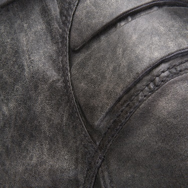  Tirona Gri Erkek Deri Mont