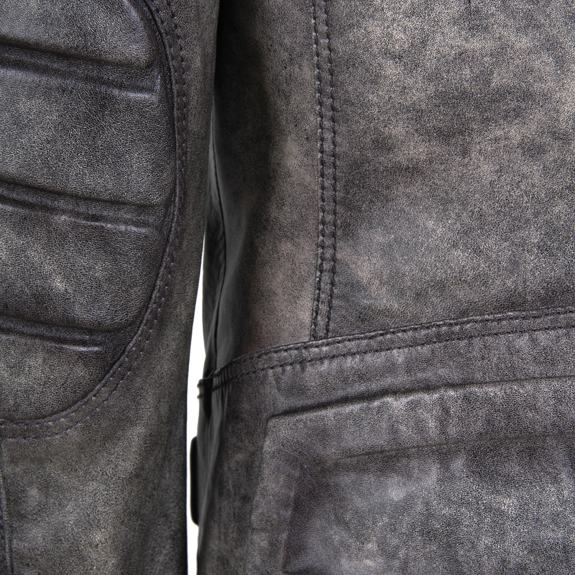 Tirona Gri Erkek Deri Mont