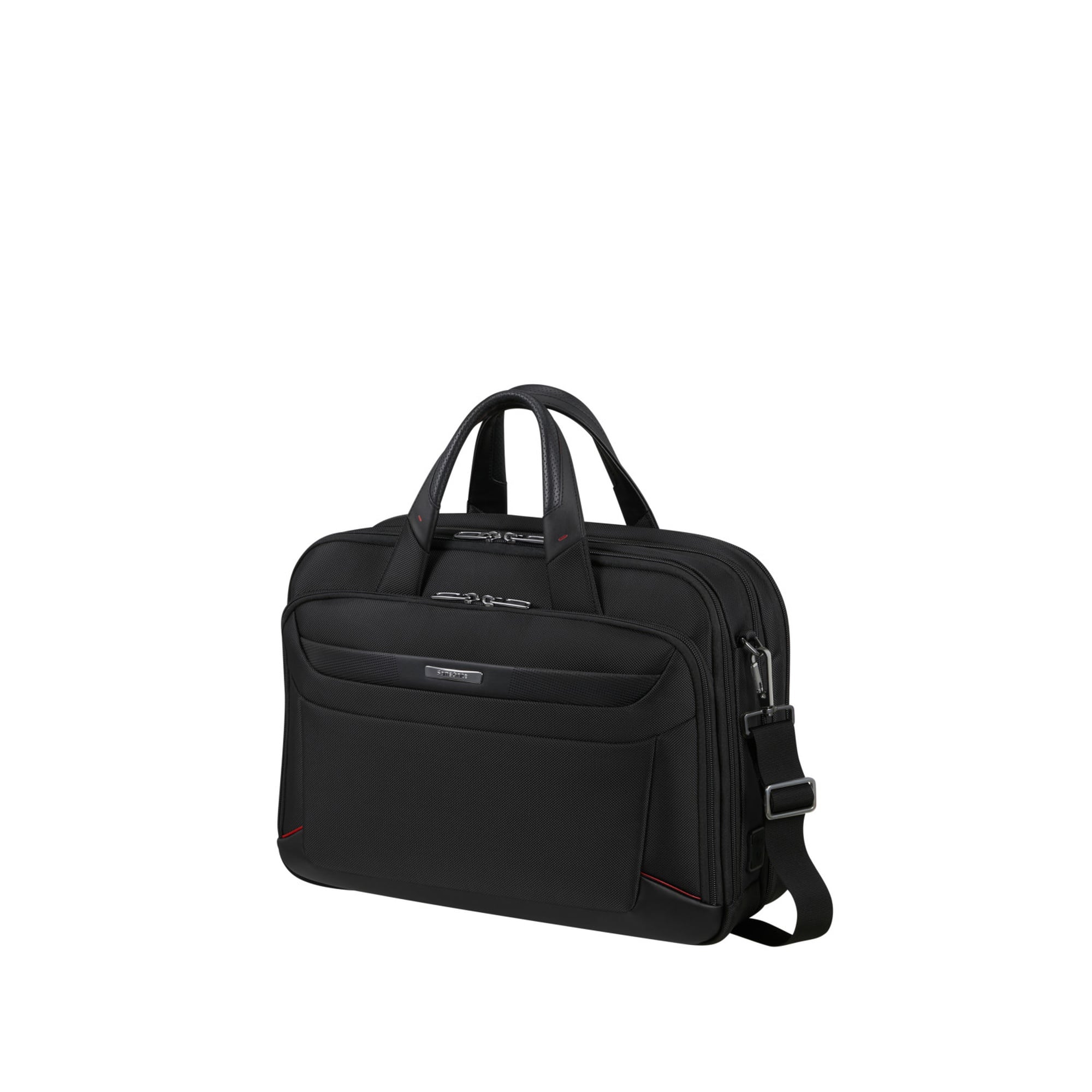 Samsonite Siyah Pro-Dlx 6 - Körüklü Evrak/Laptop Çantası