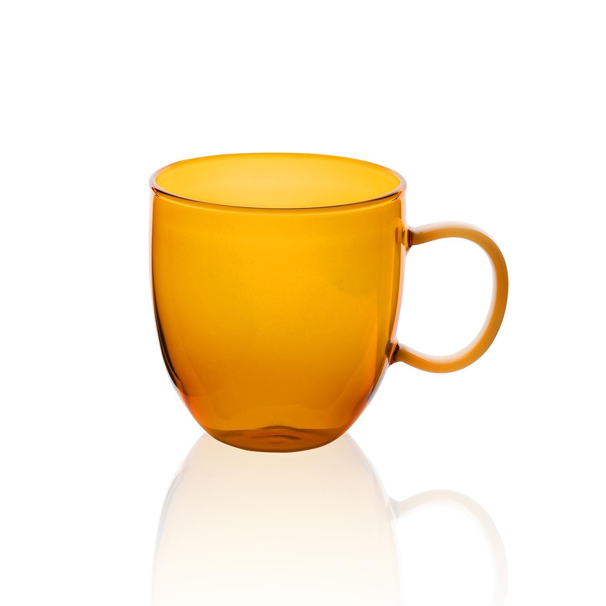 Borosilikat Cam Kupa Amber 450 ml