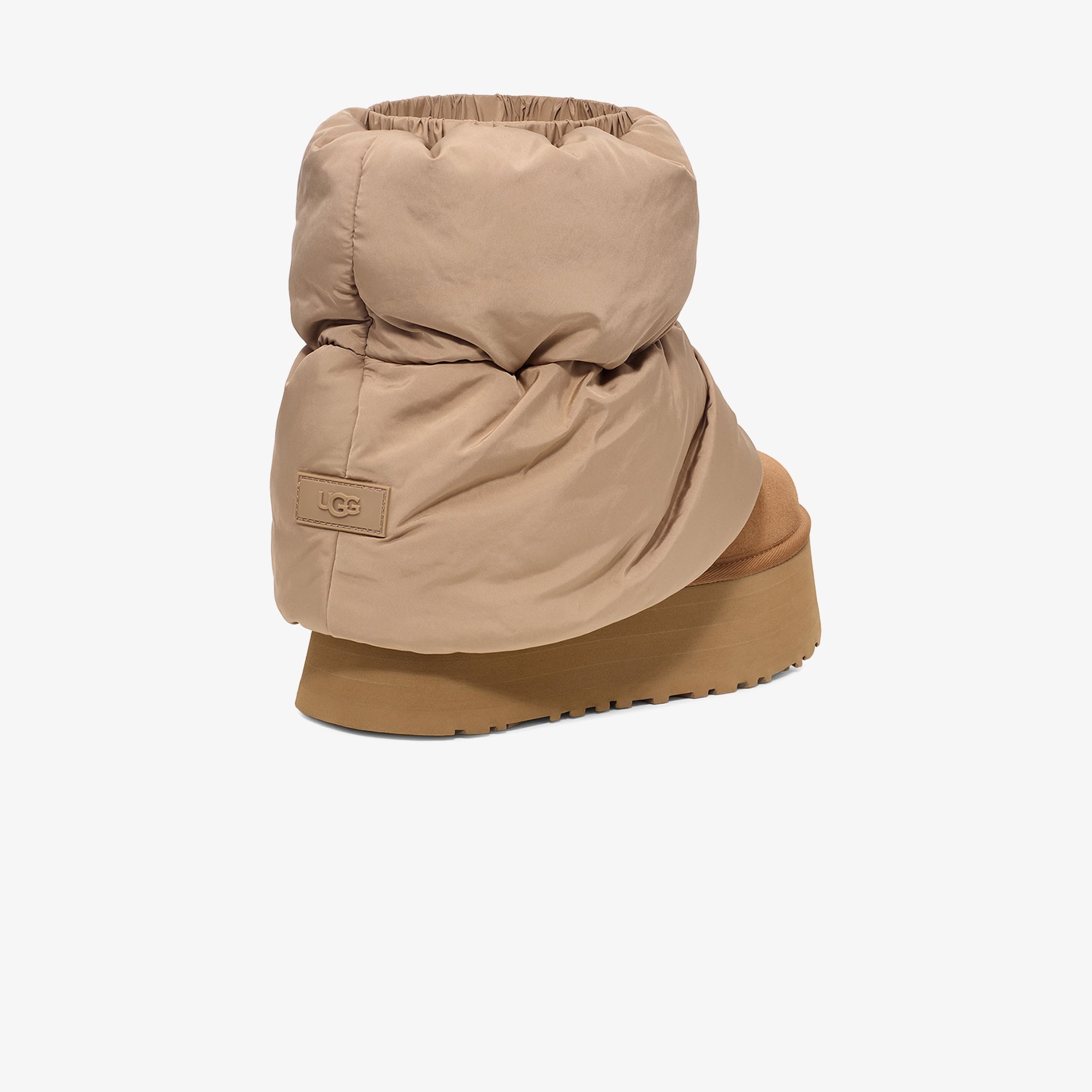 UGG Classic Mini Dipper Puffer Kadın Taba Bot