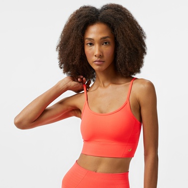  Jerf Gela Ayar Askılı Kadın Pembe Sport Bra