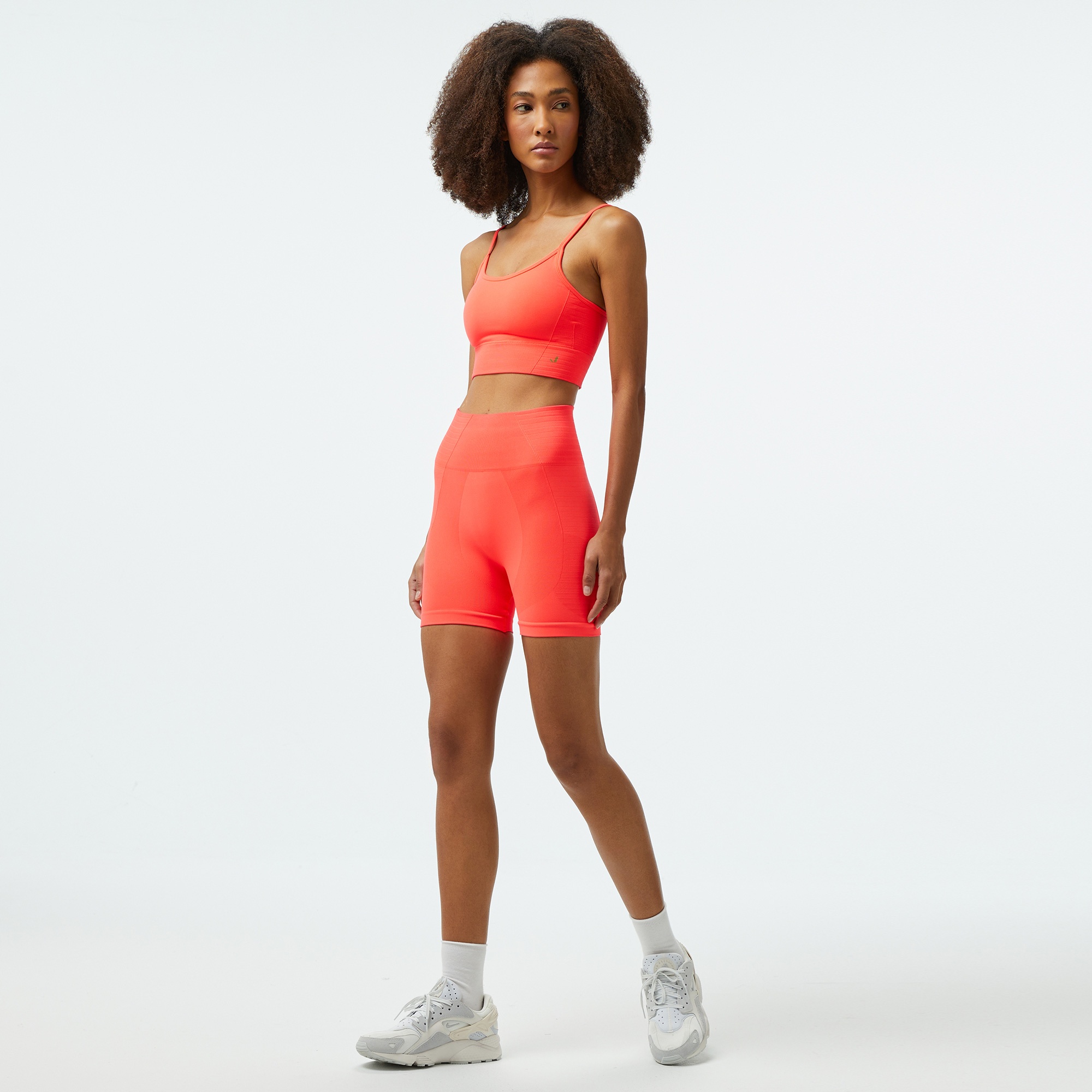 Jerf Gela Ayar Askılı Kadın Pembe Sport Bra