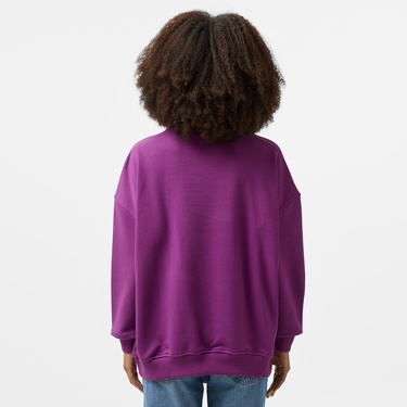  Ucla Barbara Kadın Mor Sweatshirt