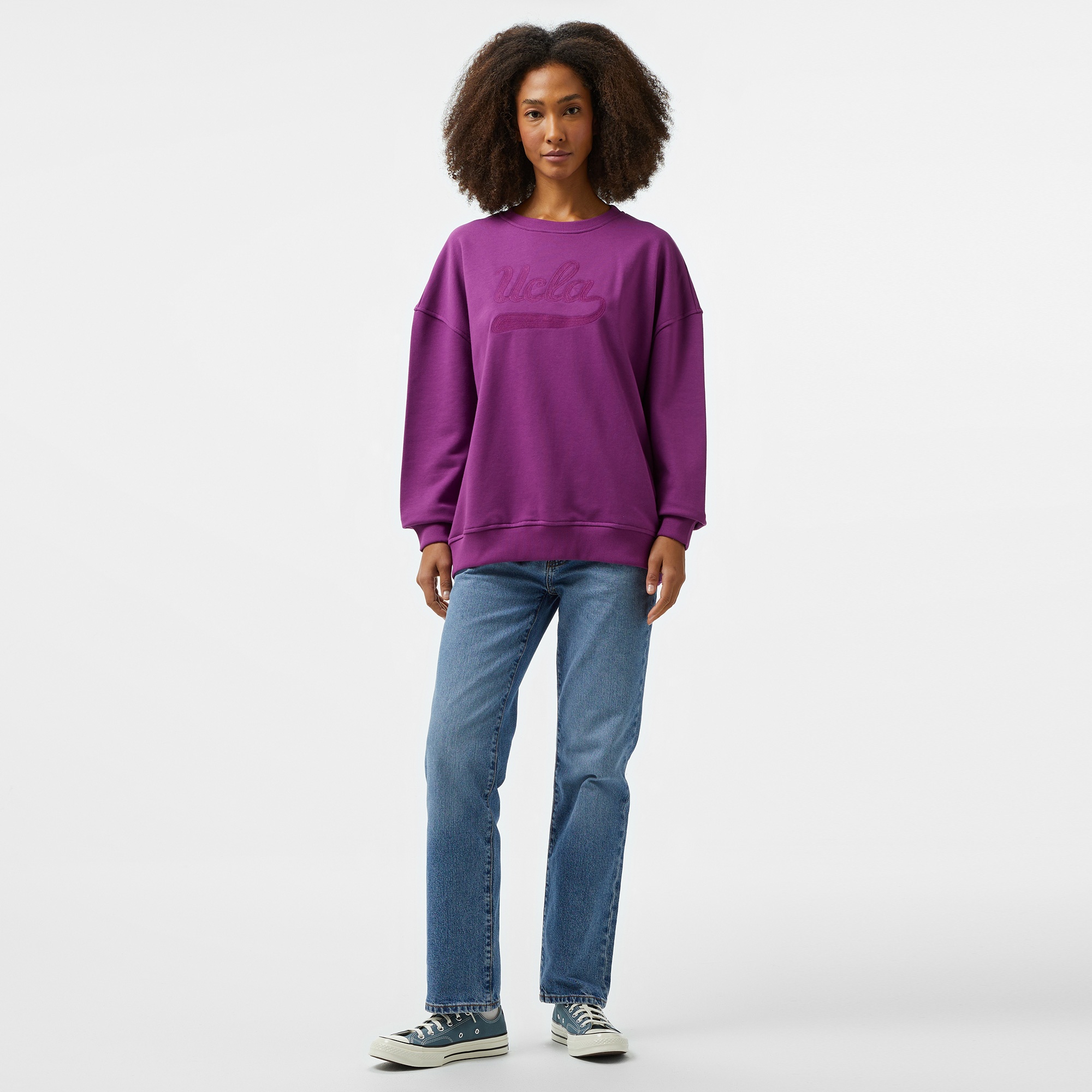 Ucla Barbara Kadın Mor Sweatshirt