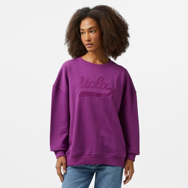  Ucla Barbara Kadın Mor Sweatshirt