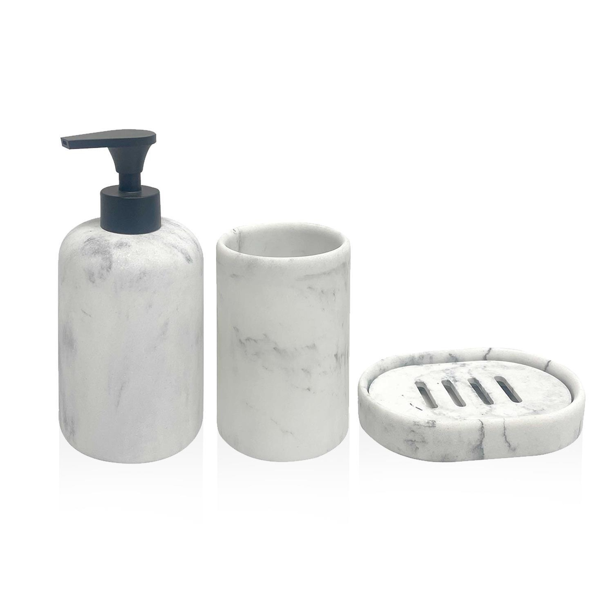 Marble Banyo Seti 3 Parça