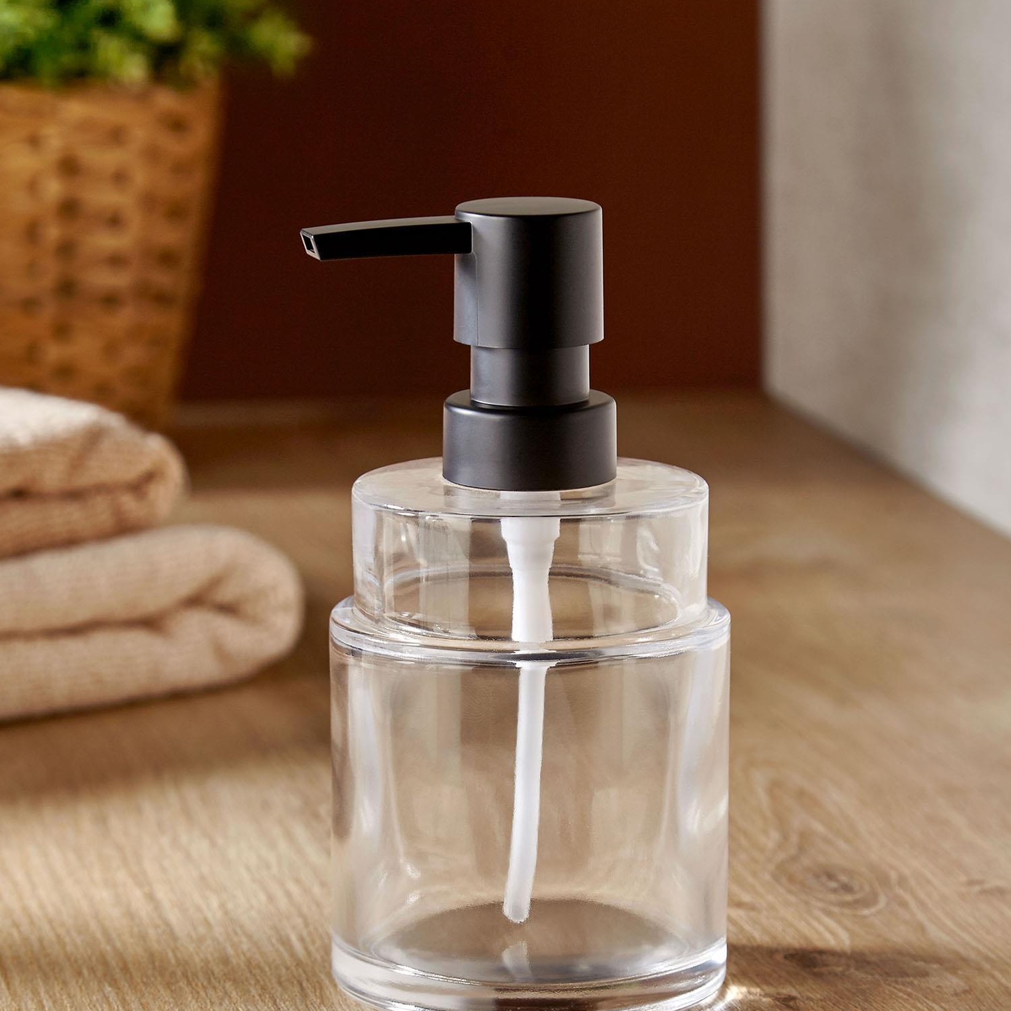 Jabonera Sıvı Sabunluk Şeffaf