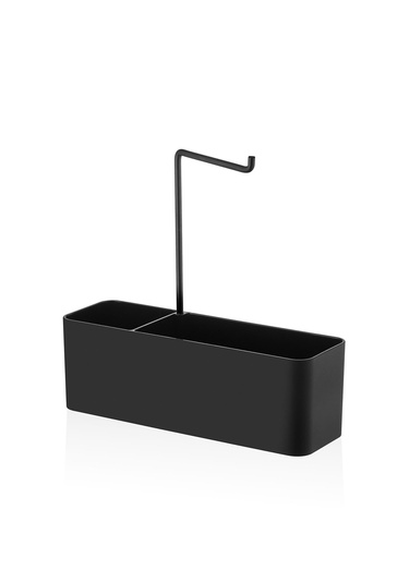  Plain Sıvı Sabunluk Seti Siyah