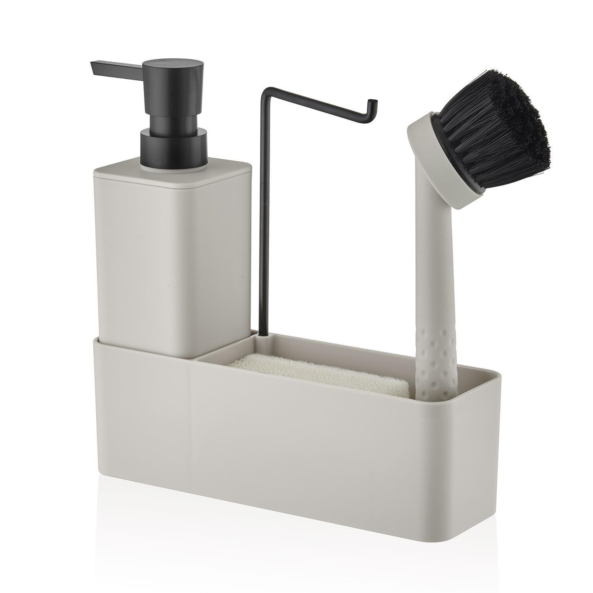 Plain Sıvı Sabunluk Seti Bej