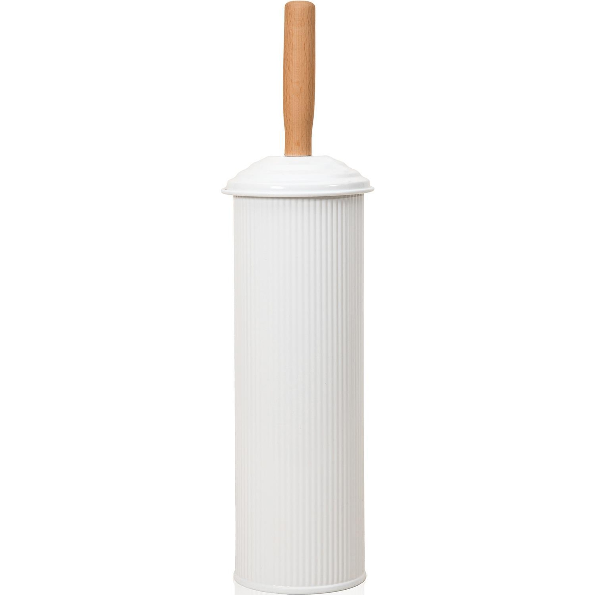 Stripe Tuvalet Fırçası Beyaz