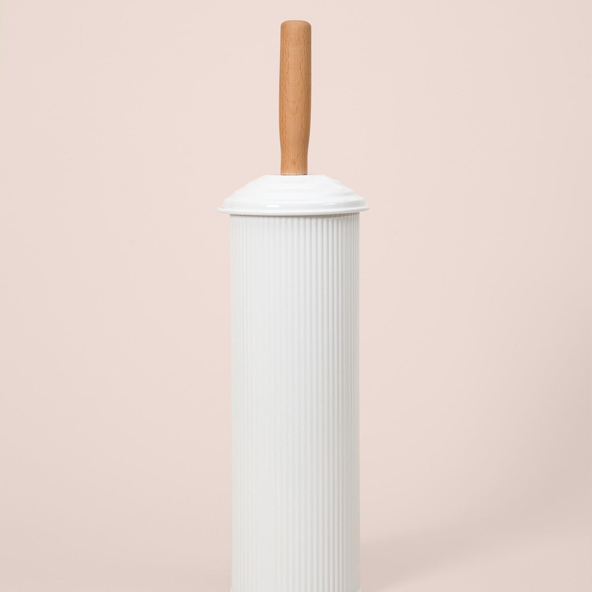 Stripe Tuvalet Fırçası Beyaz