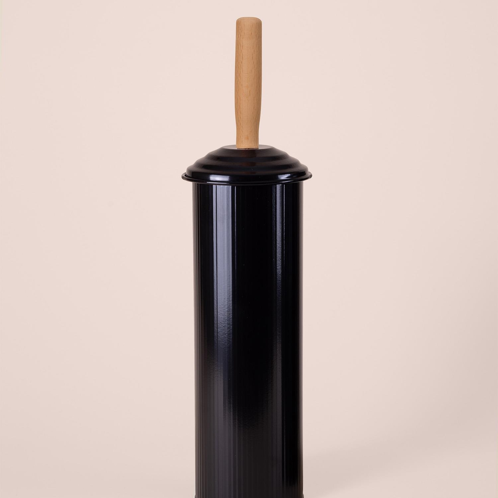 Stripe Tuvalet Fırçası Siyah