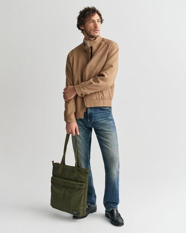  GANT Erkek Kahverengi Dik Yaka Ceket