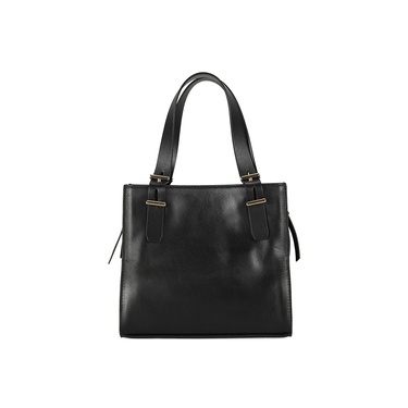  Kadın Siyah Deri Omuz Çantası