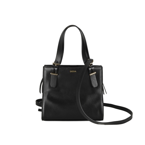  Kadın Siyah Deri Omuz Çantası