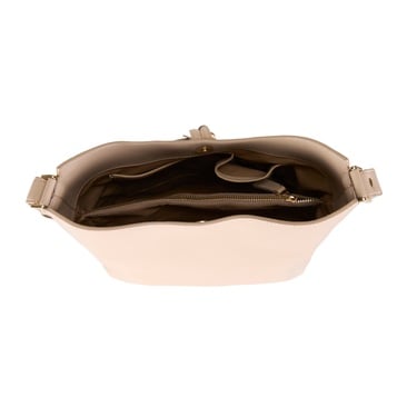  Linao Bej Kadın Omuz Çantası