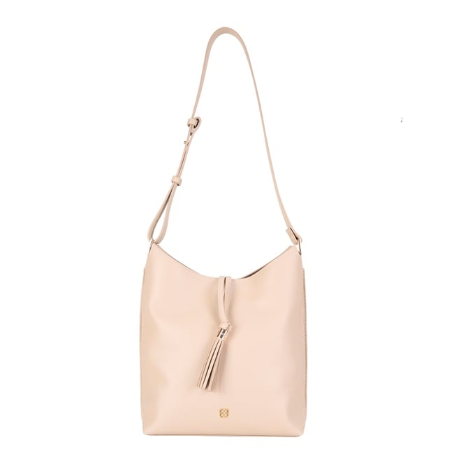  Linao Bej Kadın Omuz Çantası