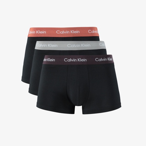  Calvin Klein Low Rise Trunk 3'lü Erkek Siyah Boxer