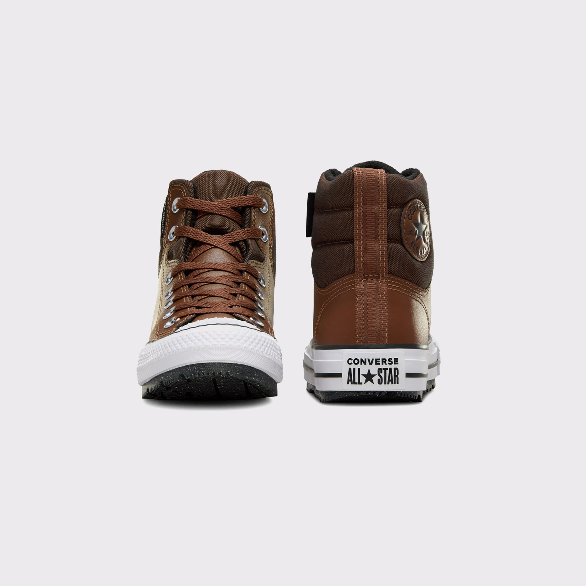 Converse Chuck Taylor All Star Berkshire Genç Kahverengi Deri Bot - Görsel 3