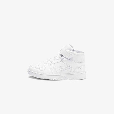  Puma Rebound Layup Sl V Ps Çocuk Beyaz Spor Ayakkabı