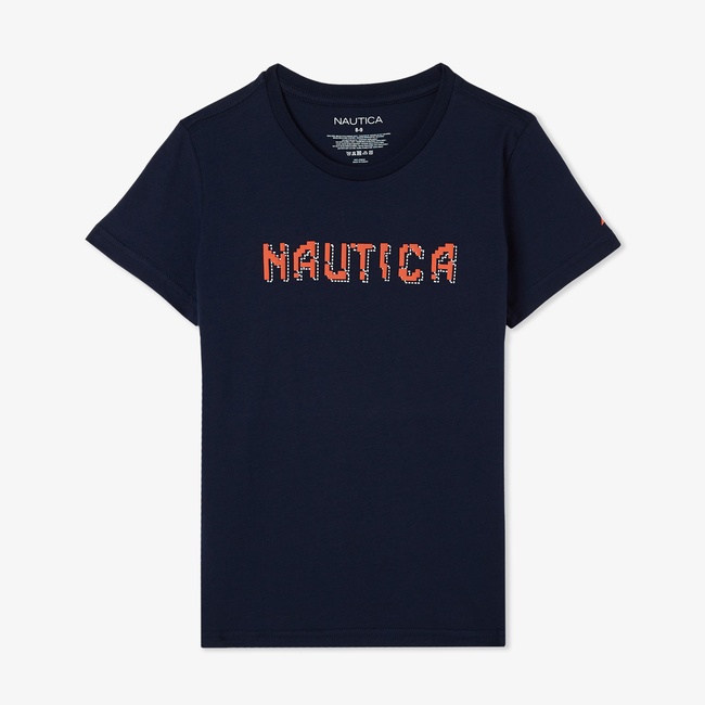  Nautica Classic Kadın Lacivert T-Shirt