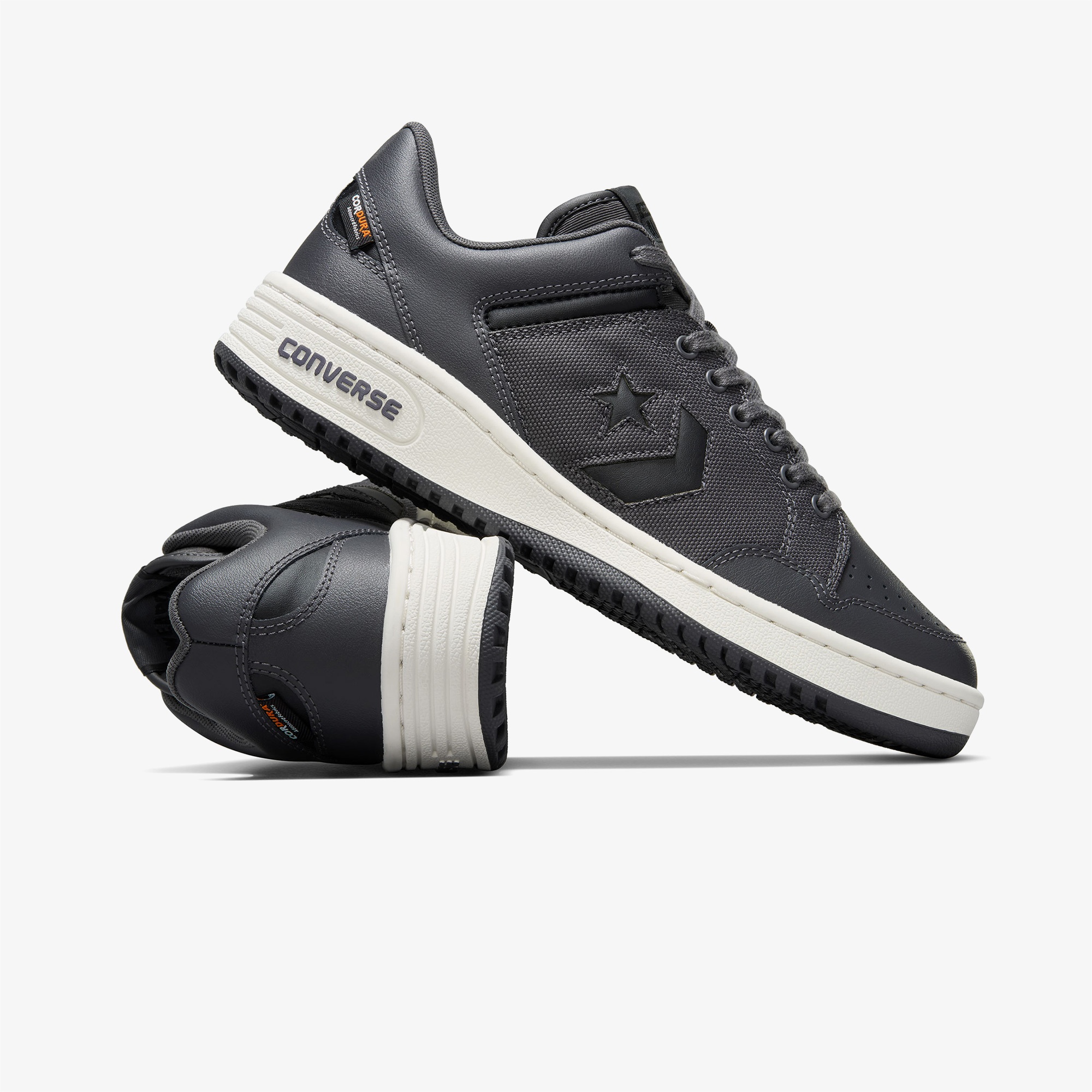 Converse Weapon Unisex Gri Deri & Cordura Sneaker