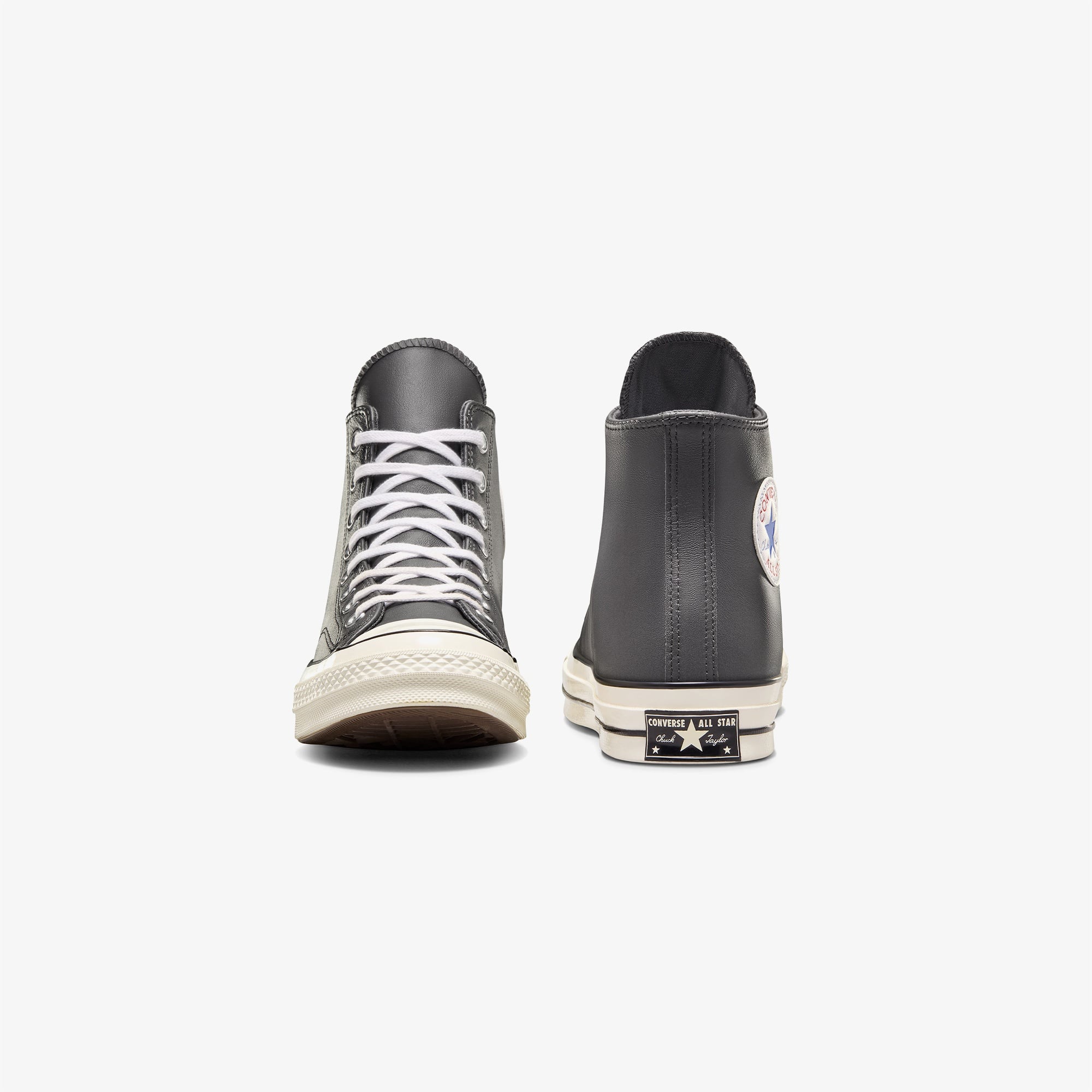 Converse Chuck 70 Unisex Gri Deri Sneaker