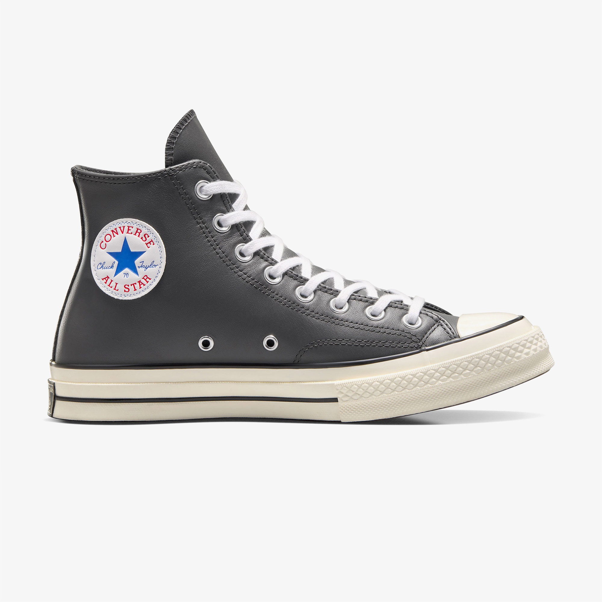 Converse Chuck 70 Unisex Gri Deri Sneaker