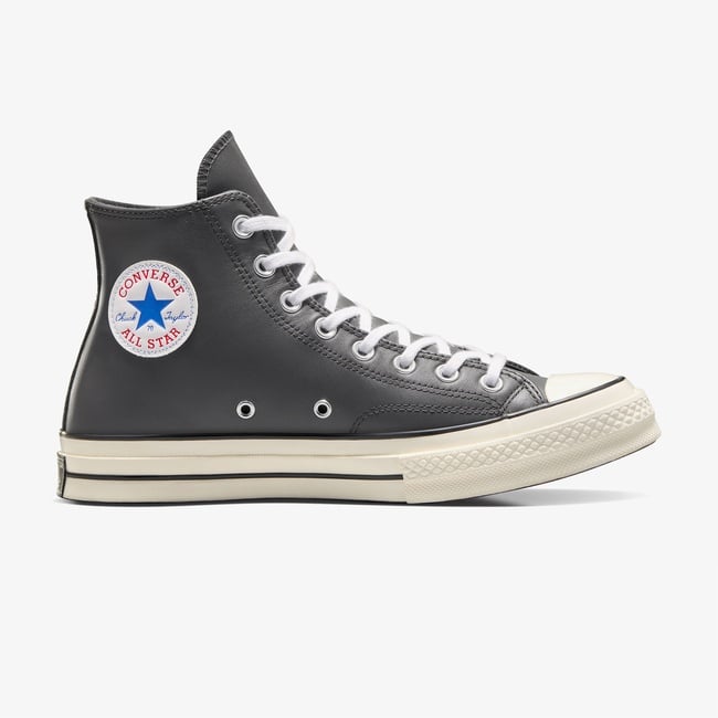  Converse Chuck 70 Unisex Gri Deri Sneaker