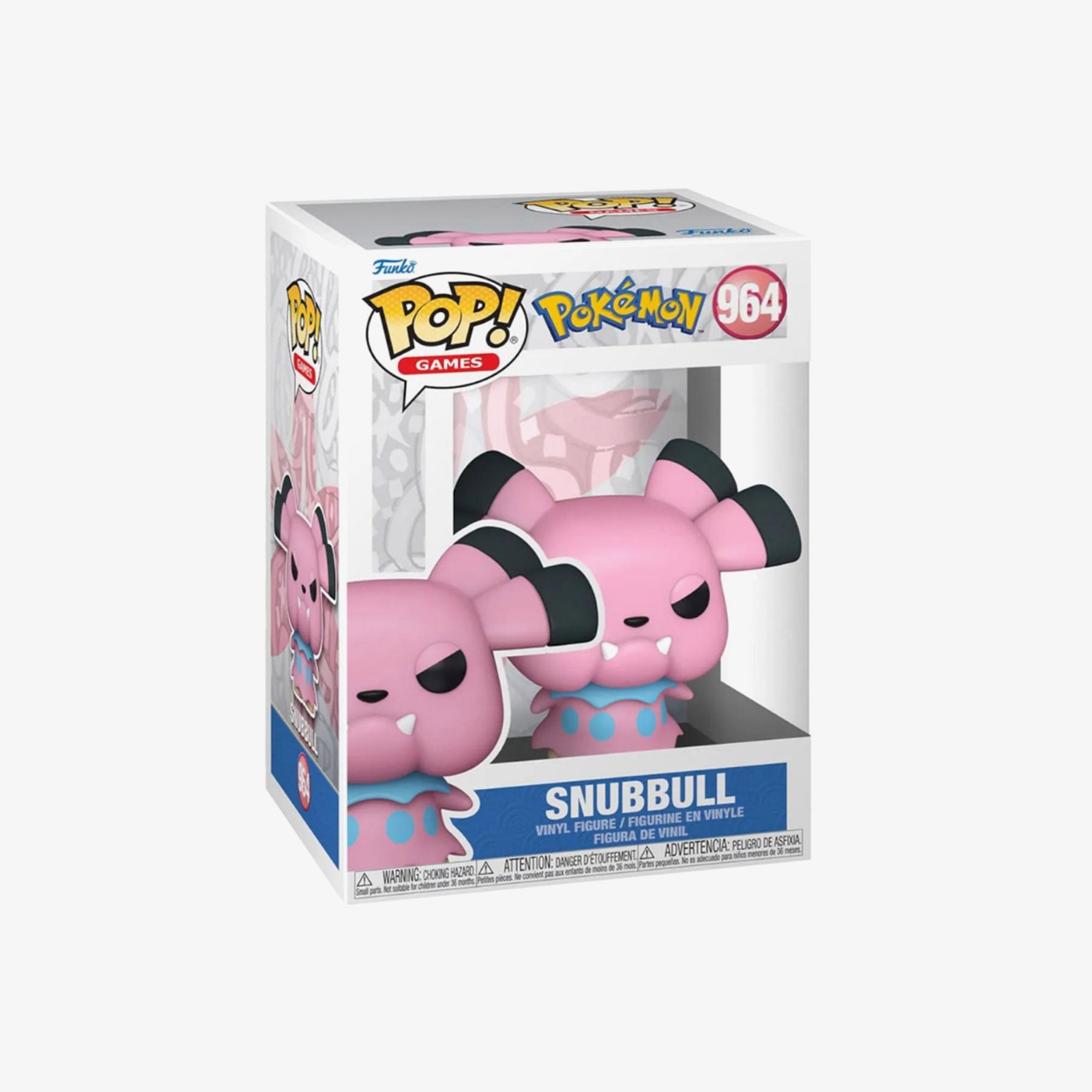 Funko Pop Games: Pokemon Snubbull(Emea) Renkli Figür