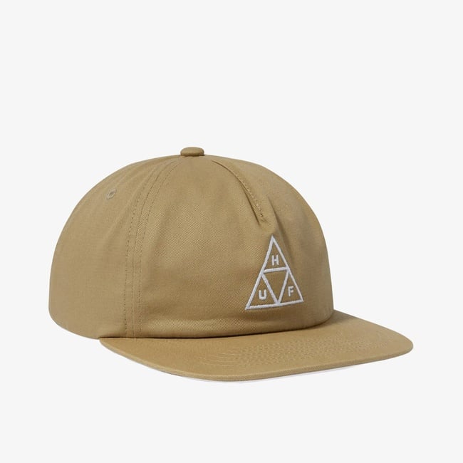  HUF Set Triple Triangle Unisex Kahverengi Şapka