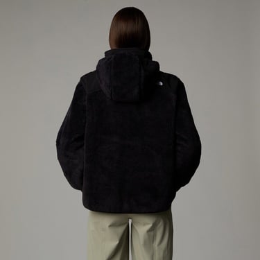  The North Face Fleece Tam Boy Fermuarlı Kadın Polar Siyah Ceket
