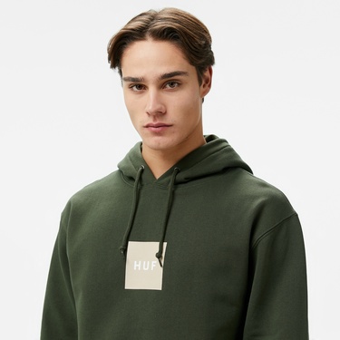  Huf Set Box P/O Erkek Yeşil Hoodie
