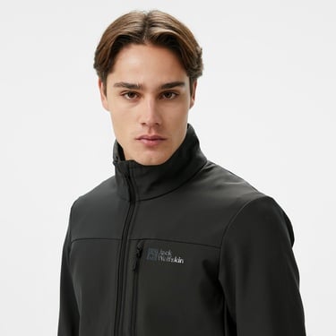  Jack Wolfskin Texashield Core Erkek Siyah Ceket