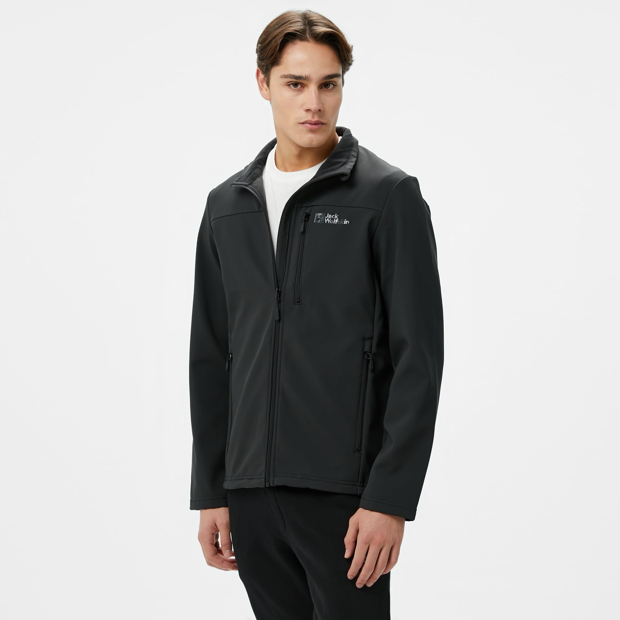  Jack Wolfskin Texashield Core Erkek Siyah Ceket