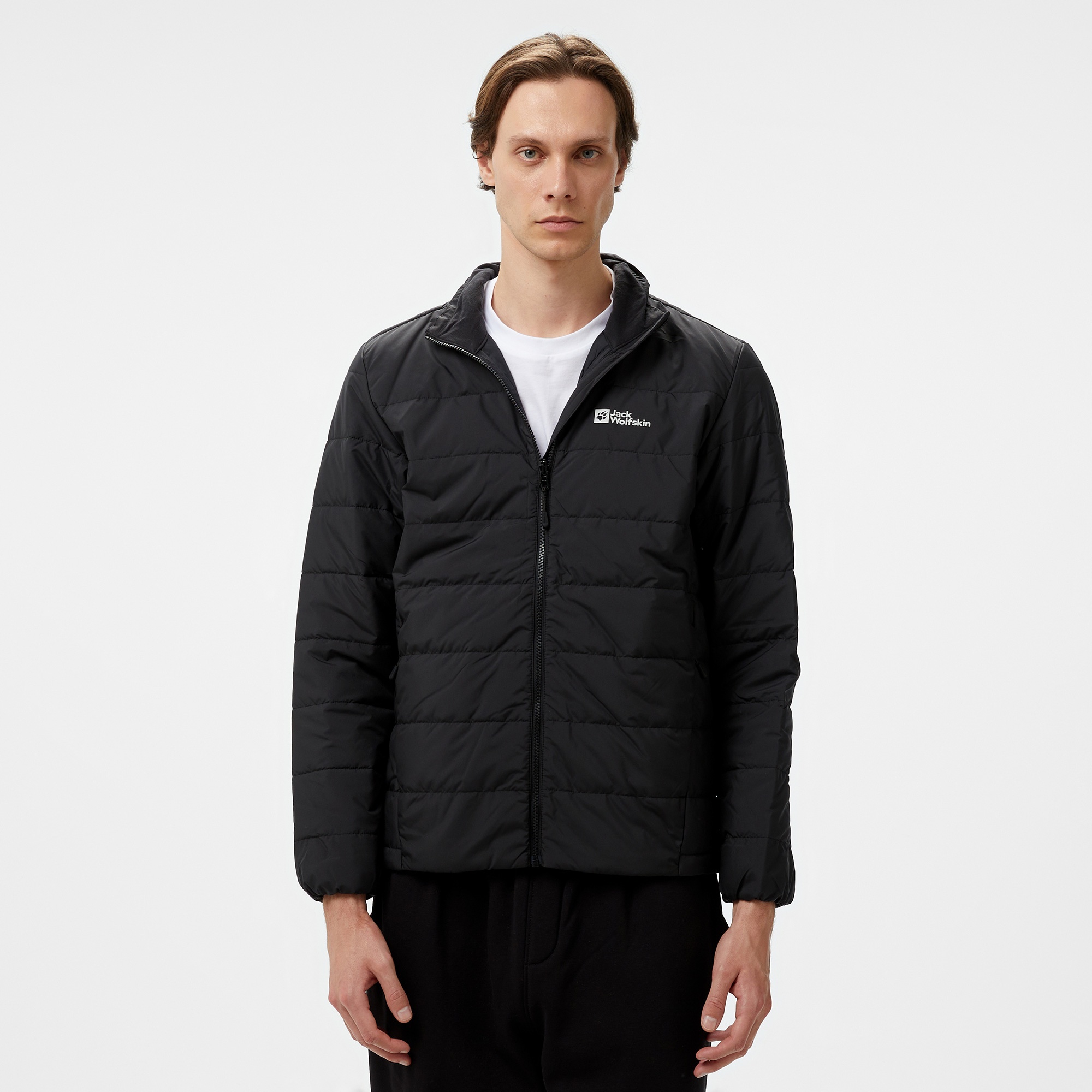 Jack Wolfskin Jasper 3in1 Erkek Siyah Outdoor Ceket