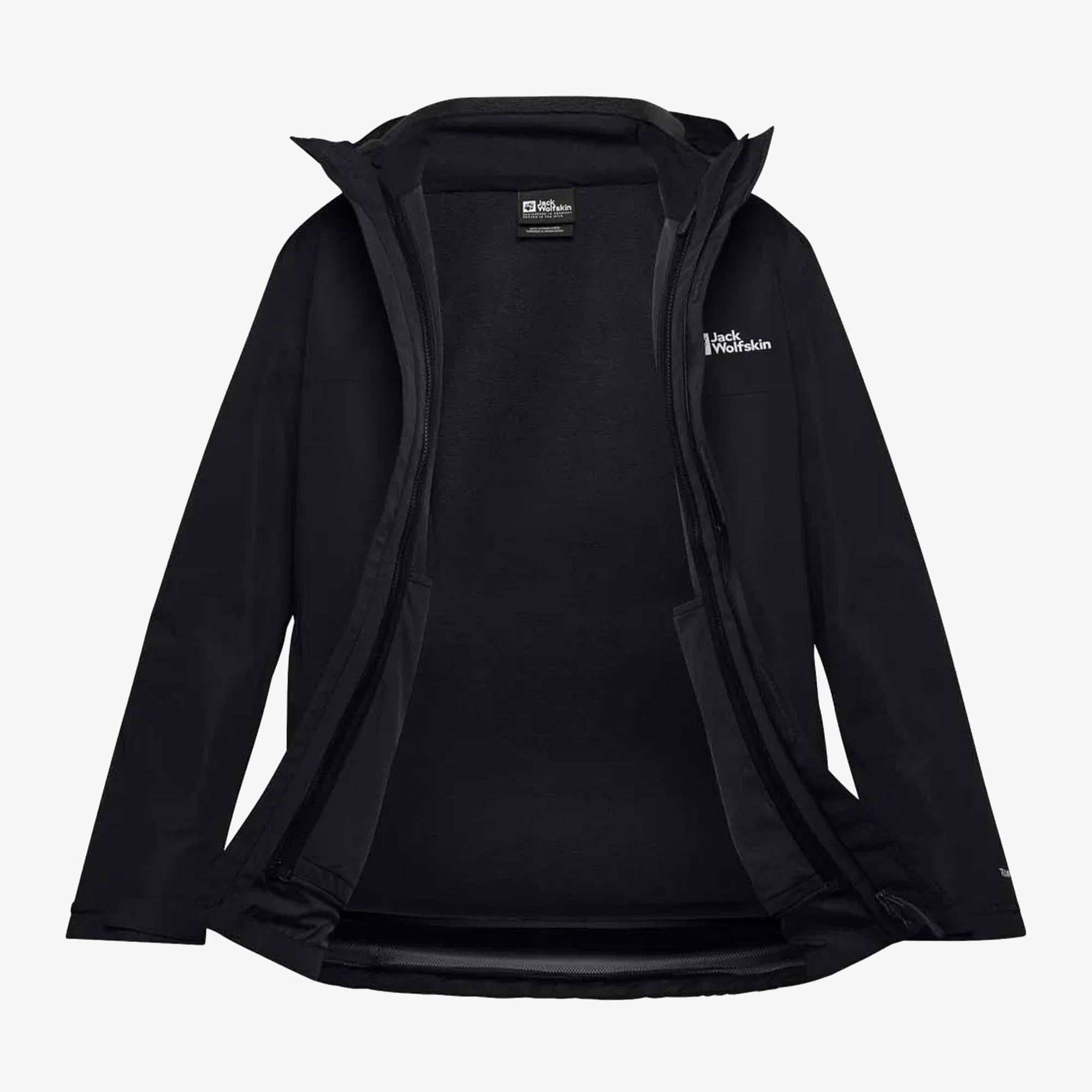 Jack Wolfskin Texapore 3in1 Erkek Siyah Ceket