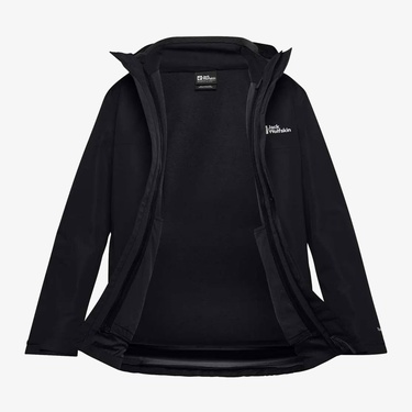  Jack Wolfskin Texapore 3in1 Erkek Siyah Ceket
