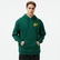 The Hundreds Blurred Slant Pullover Erkek Yeşil Sweatshirt
