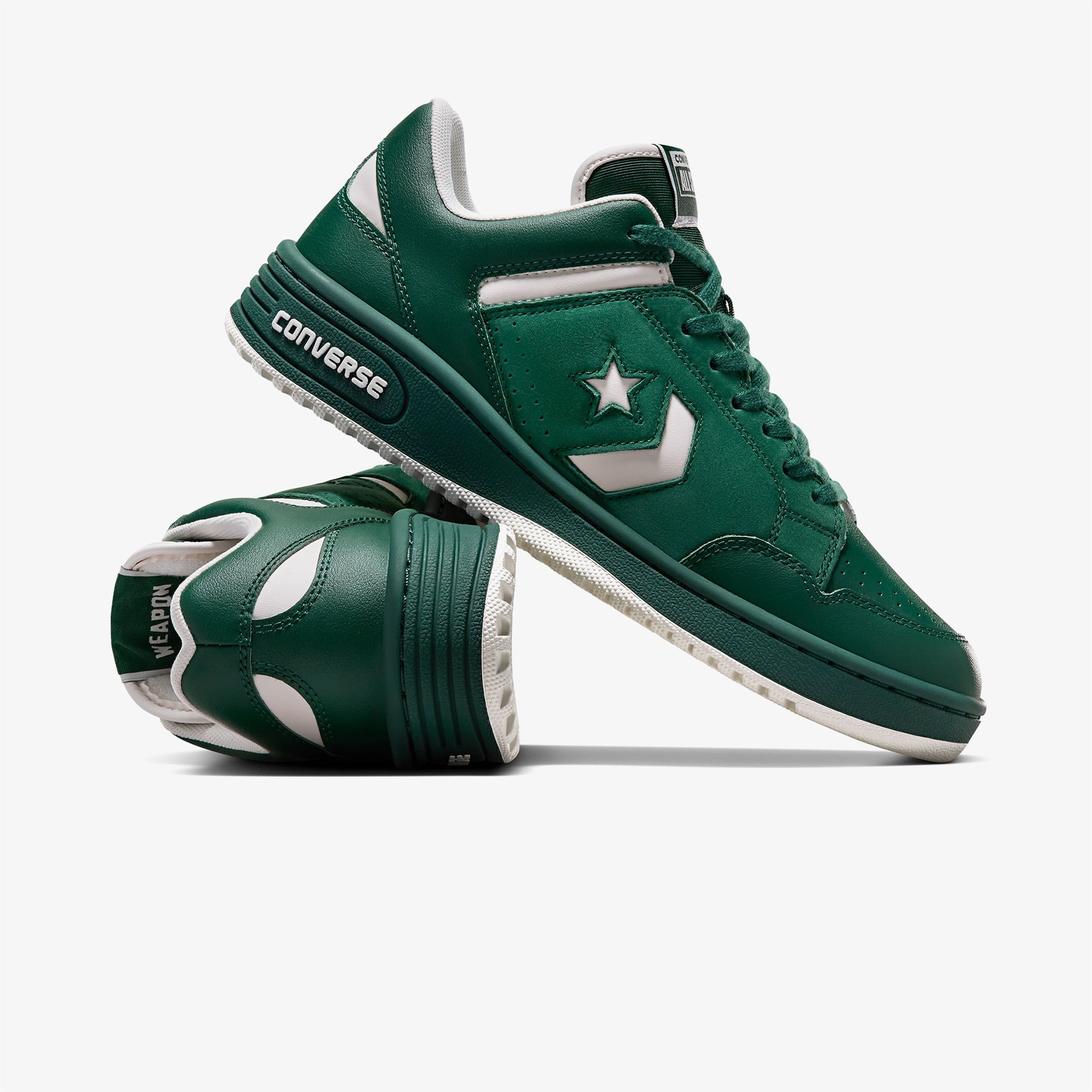 Converse Weapon Unisex Yeşil Deri Sneaker