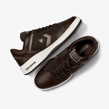  Converse Weapon Unisex Kahverengi Deri & Cordura Sneaker