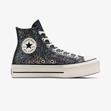  Converse Chuck Taylor All Star Lift Kadın Gri Platform Sneaker