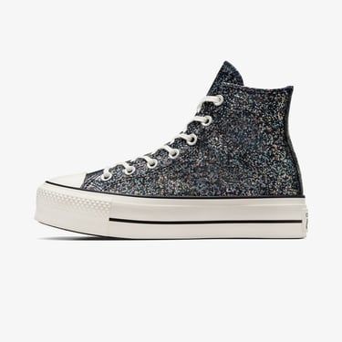  Converse Chuck Taylor All Star Lift Kadın Gri Platform Sneaker