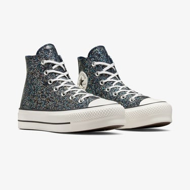  Converse Chuck Taylor All Star Lift Kadın Gri Platform Sneaker